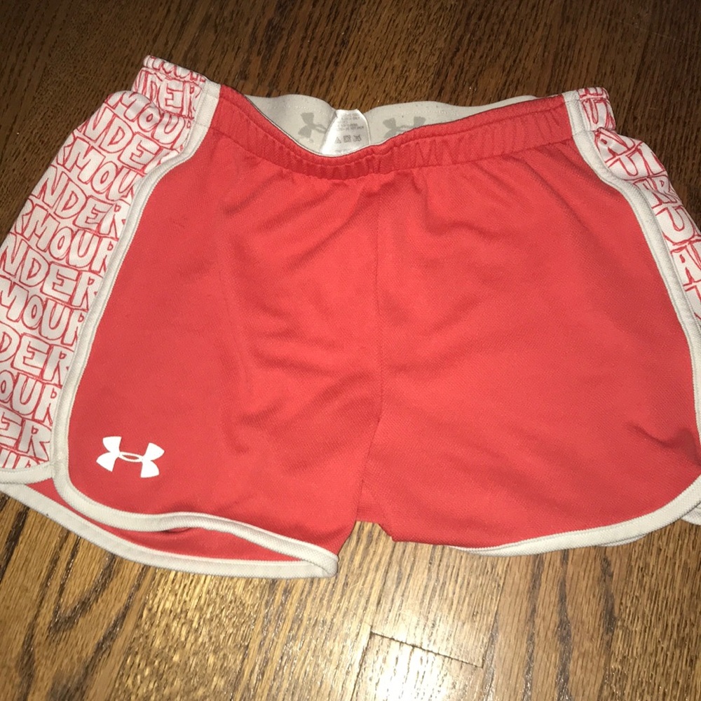 red under armour shorts